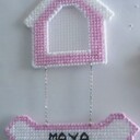 Dog House and bone picture frame