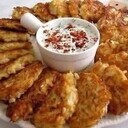 Oatmeal Apple cakes (breakfast)                                                                                                                       1 cup oatmeal2 apples2 eggs150g yogurt1 teaspoon baking powderInstructions Grate the apples.In a bowl, mix together the oatmeal, grated apples, eggs, yogurt, and baking powder.Shape the mixture into patties or desired shapes for potato pancake-like treats (though these are apple-oatmeal patties).Fry the patties in a pan until golden brown on both sides.Serve with a dip like the yogurt dip shown in the image (yogurt with red pepper flakes on top