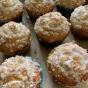 Lemon Crumb MuffinsTOPPING1/4 cup all purpose flour2 Tbsp granulated sugar1 Tbsp unsalted butter, at room temperatureMUFFINS2 large eggs1/2 cup vegetable oil3/4 cup granulated sugarzest of 2 lemons1 tsp vanilla extract1/2 cup milk1/4 cup lemon juice2 tsp baking powder1/2 tsp baking soda1/2 tsp salt2 cups all purpose flourGLAZE1/2 cup powdered sugar1 tsp vanilla extract2 Tbsp lemon juiceINSTRUCTIONS1. Preheat the oven to 375F Line a muffin pan with paper liners.2. Make the streusel first: combine the ingredients and mix with a fork until the butter is incorporated and the mixture has a crumbly texture. Set aside.3. In a large mixing bowl whisk together the eggs, oil, and sugar, and zest until well combined.4. Whisk in the extract, milk and lemon juice.5. Whisk in the baking powder, baking soda, and salt, then fold in the flour. Mix just until combined and no dry flour remains, the batter will be somewhat lumpy.6. Fill muffins cups  and with the batter, and then top with the streusel.7. Bake for 20-23 minutes, until risen and a toothpick inserted in the center comes out clean. 8. Let the muffins cool for 5 minutes in the pan, then remove from pan. Let cool for additional 10 minutes. 9. While cooling, mix together glaze ingredients in a small bowl. 10. When muffins are cooled, drizzle glaze over muffins.